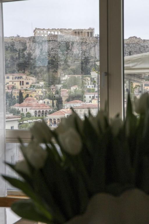 아테네 Sunny Luxury Loft,Stunning Acropolis View, Jacuzzi 아파트 외부 사진