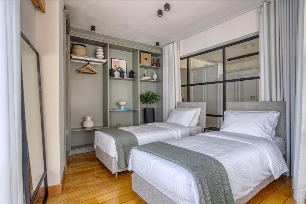 아테네 Sunny Luxury Loft,Stunning Acropolis View, Jacuzzi 아파트 외부 사진