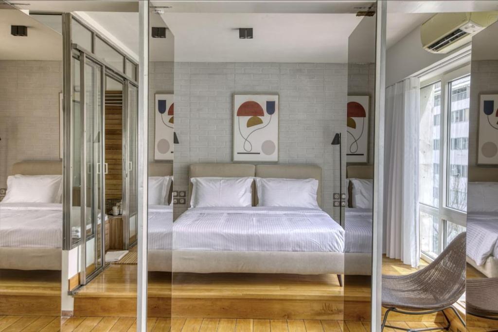 아테네 Sunny Luxury Loft,Stunning Acropolis View, Jacuzzi 아파트 외부 사진