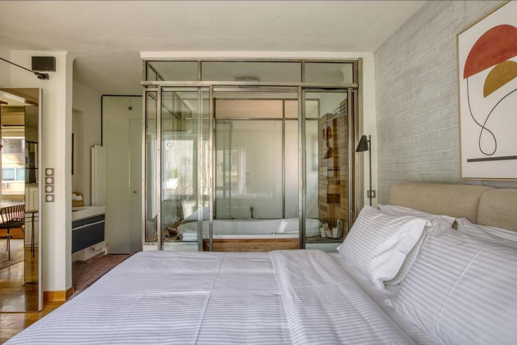 아테네 Sunny Luxury Loft,Stunning Acropolis View, Jacuzzi 아파트 외부 사진