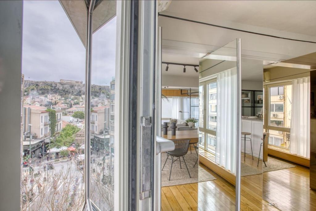 아테네 Sunny Luxury Loft,Stunning Acropolis View, Jacuzzi 아파트 외부 사진
